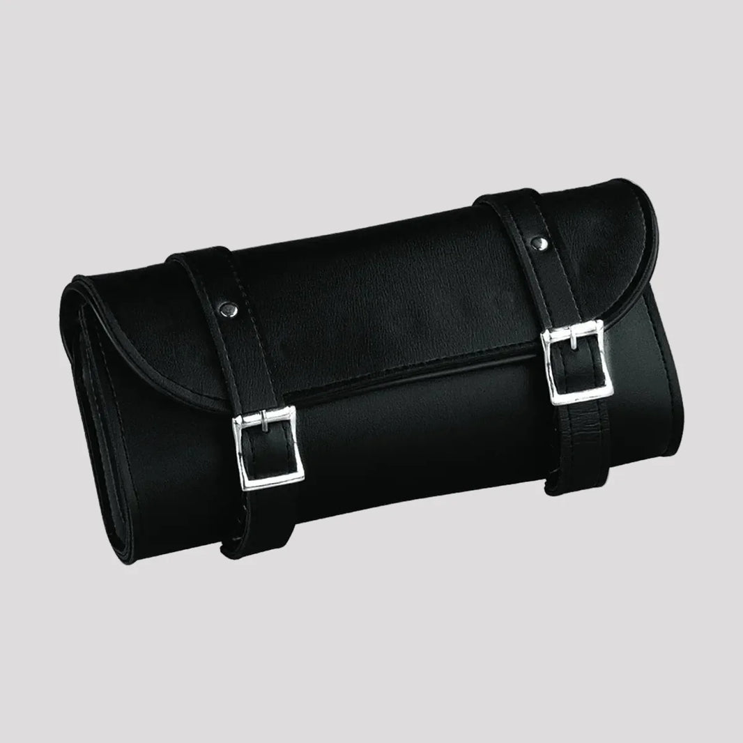 Open Road Leather Motorbike Tool Bag 