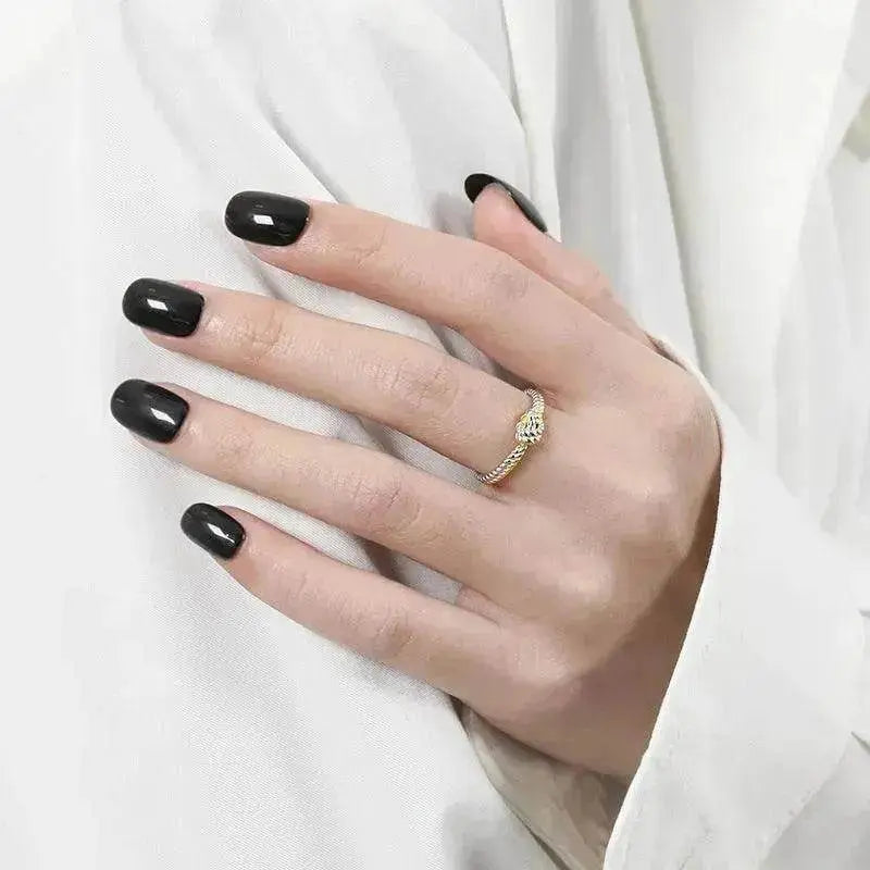 Braid Buckle Ring Female Simple - EX-STOCK Canada