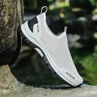 Breathable Hollow Fashion Slip-on Lazy Shoes - EX-STOCK Canada