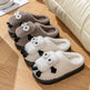 Briquette Couple Household Thermal Cotton Slippers EX-STOCK Canada 