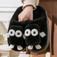 Briquette Couple Household Thermal Cotton Slippers EX-STOCK Canada 