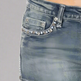 Bus Stop Women's Rhinestone Angel Wing Denim Shorts EX-STOCK Canada 