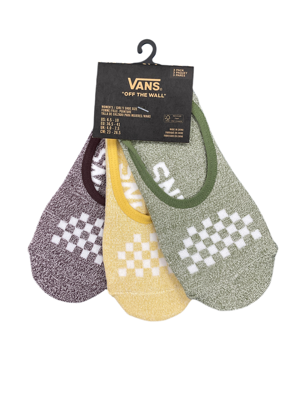 Vans Womens No Show Socks Classic Canoodle - EX-STOCK Canada
