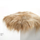 BROWN ICELANDIC SHEEPSKIN CHAIR PAD 