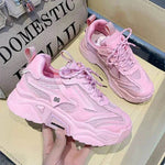 Candy-colored Thick-soled Increase Fashion Sneakers Women - EX-STOCK Canada