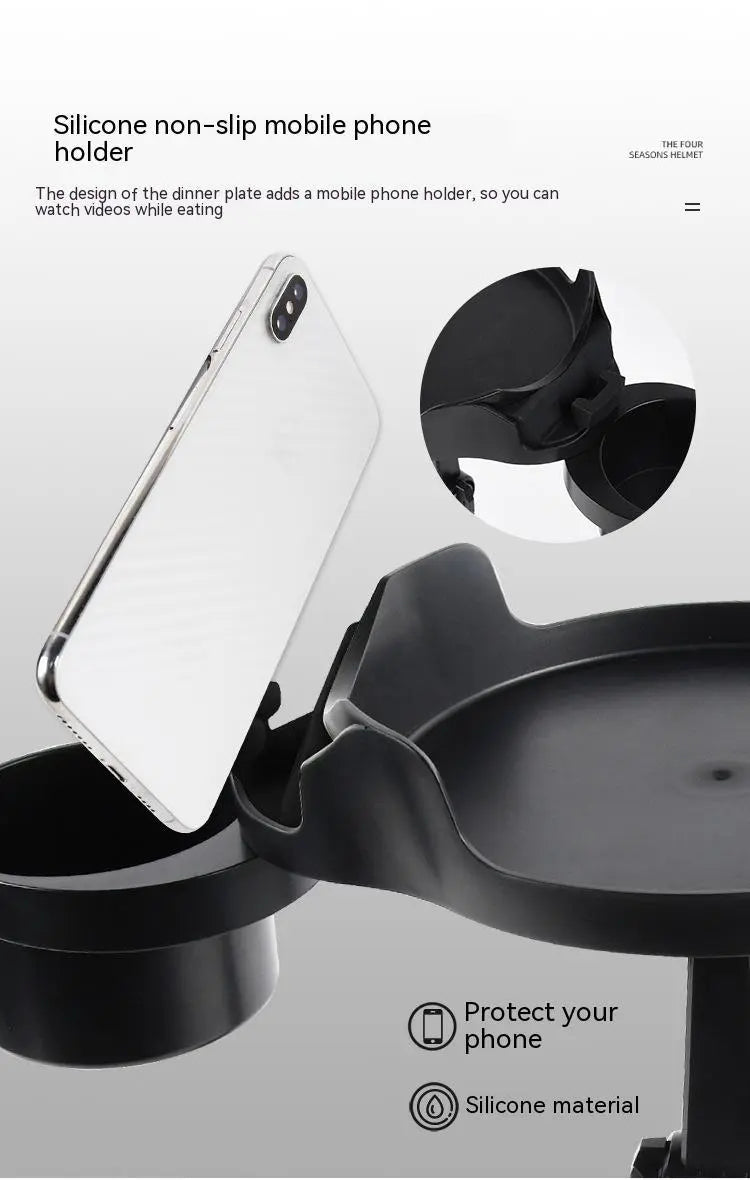 Car Small Dining Plate Dining Tray Foldable Cup Holder - EX-STOCK Canada