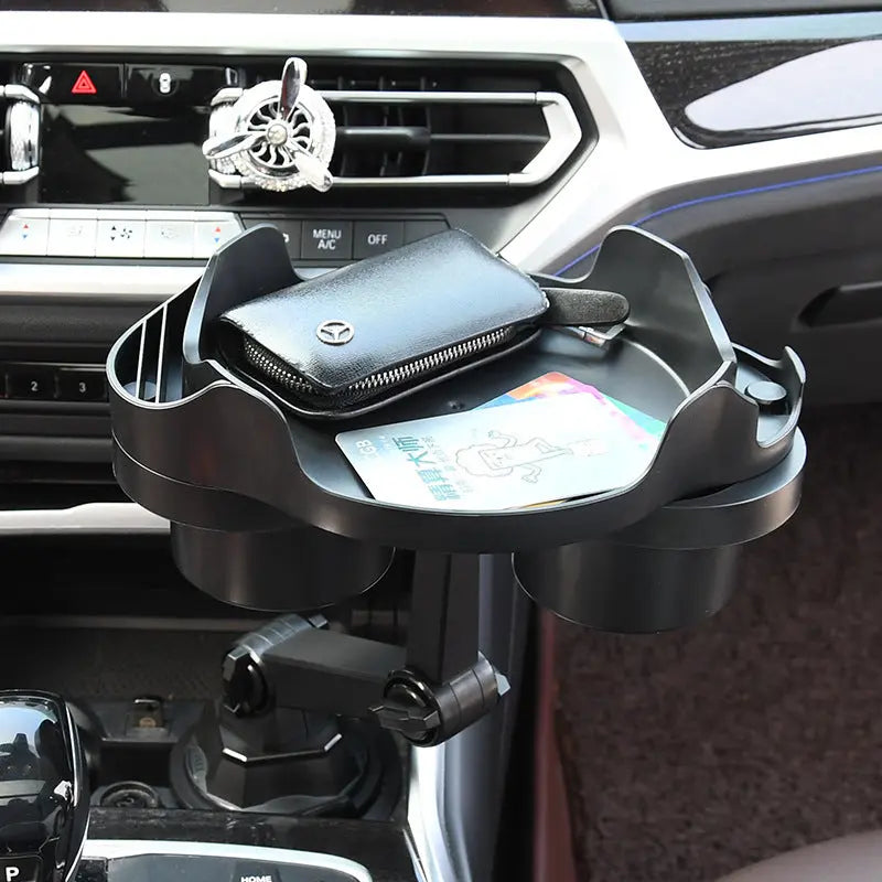 Car Small Dining Plate Dining Tray Foldable Cup Holder - EX-STOCK Canada