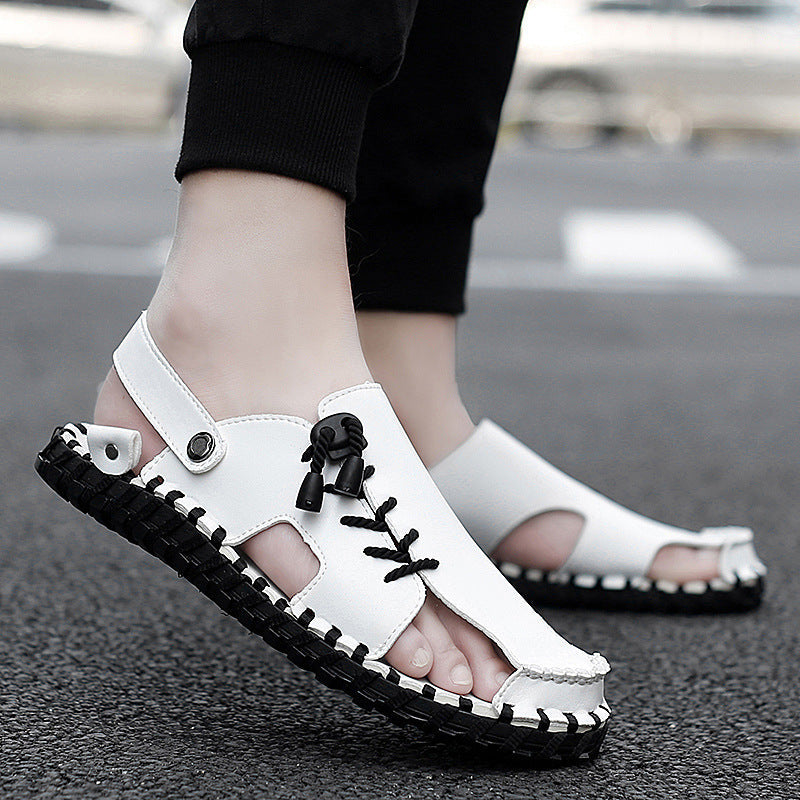 Casual And Fashionable Outdoor Men's Leather Sandals  EX-STOCK CANADA