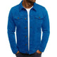 Casual Men Jacket Denim Button Shirt - EX-STOCK Canada