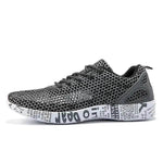 Casual Men's Shoes Breathable Sneakers Match Hollow Lace Board Shoes - EX-STOCK Canada