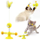 Cat Rotating Windmill Multi-Function Toys Itch Scratching Device Teeth Shining Toy EX-STOCK Canada 