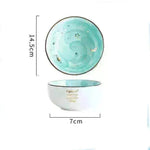 Ceramic Breakfast Salad & Eating Bowl - EX-STOCK CANADA