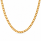 Men Necklace Gold Tone Snake Chain 
