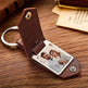 Chick & Unique Leather Photo Stainless steel UV Color Printed Keychain - EX-STOCK Canada