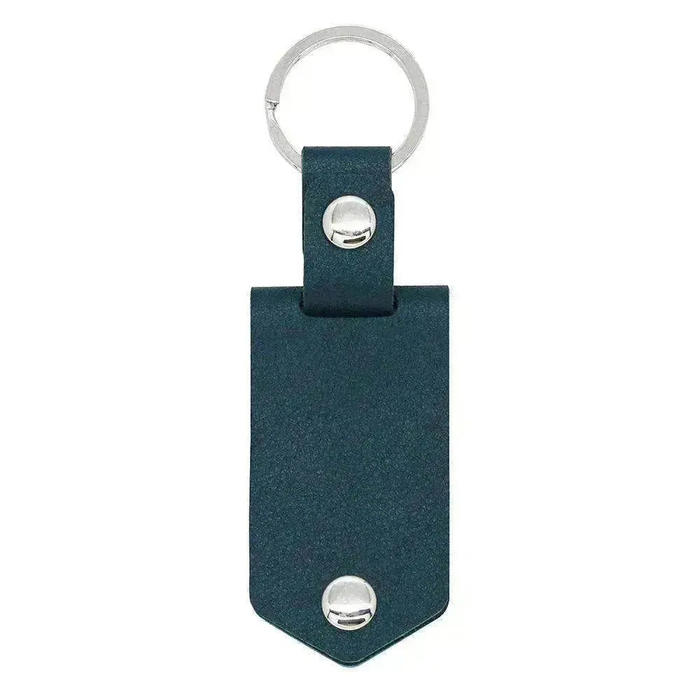 Chick & Unique Leather Photo Stainless steel UV Color Printed Keychain - EX-STOCK Canada