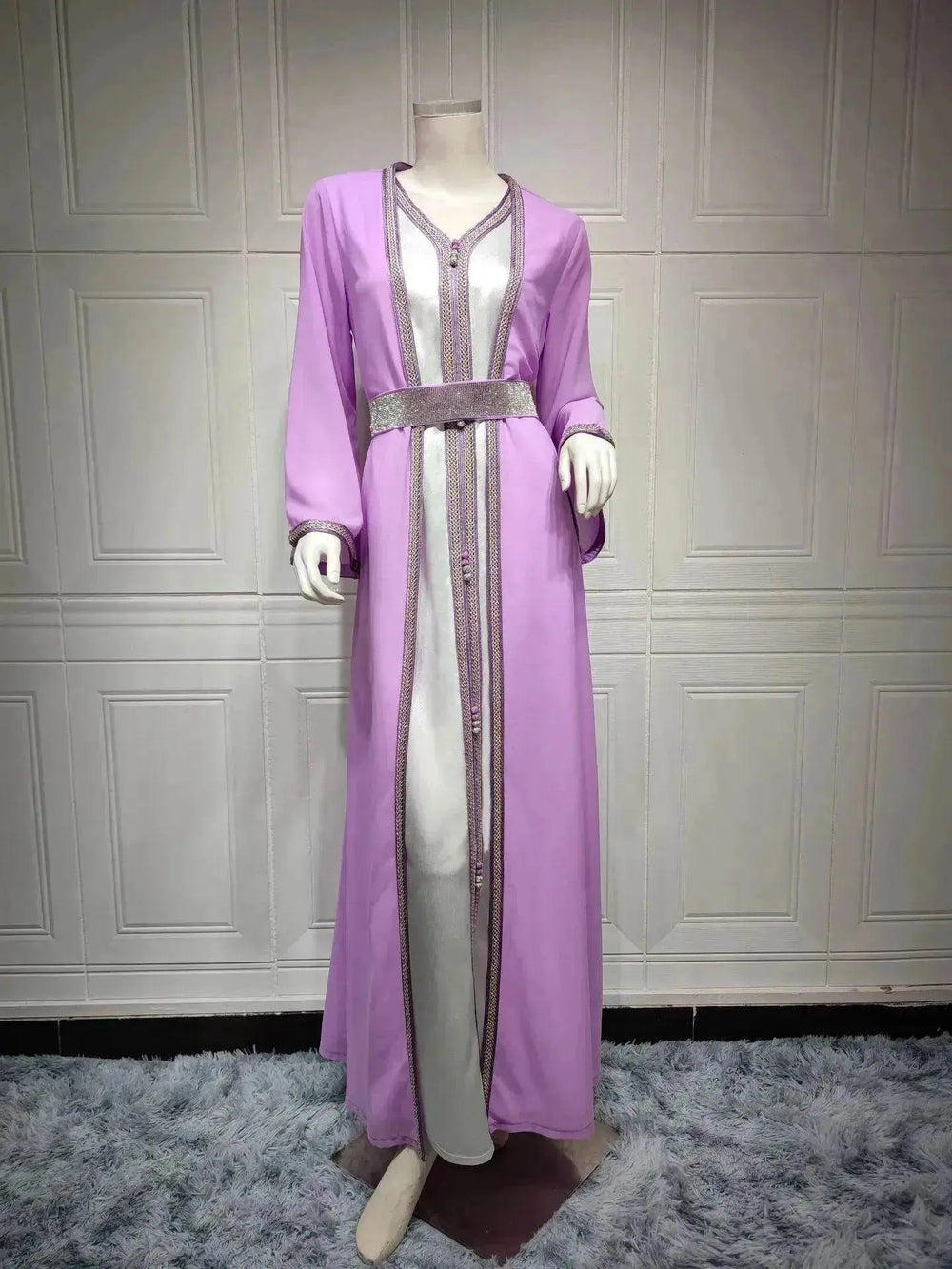 Chiffon Dress Foreign Trade Arab Women's Clothing - EX-STOCK Canada
