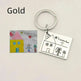 Children's Realistic Hand Drawn Laser Painting Keychain - EX-STOCK Canada
