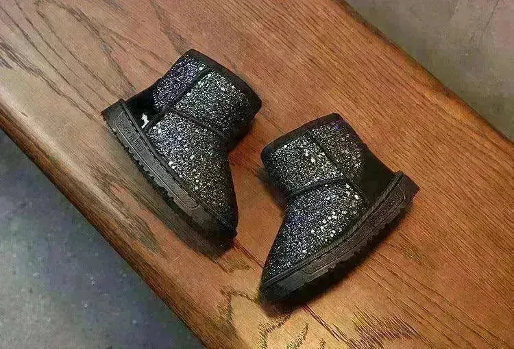 Children's snow boots in sequins - EX-STOCK CANADA