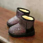 Children's snow boots in sequins - EX-STOCK CANADA