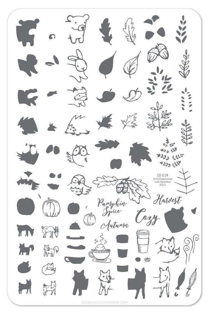 Tampon en gelée transparente - Épices à la citrouilleEX-STOCK Canada 