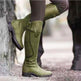 Classic Fashion Riding Western Boots Winter Knee Buckle Boots High Block Heel Round Toe Shoes For Women EX-STOCK Canada 