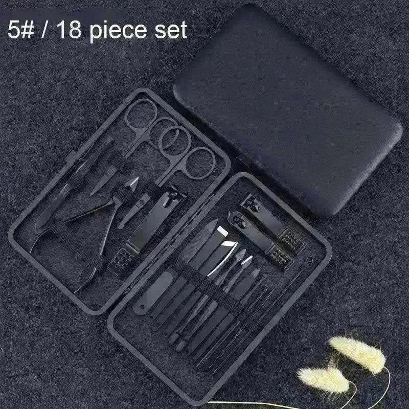 Classic Stainless Steel Nail Clipper Tool Set - EX-STOCK CANADA