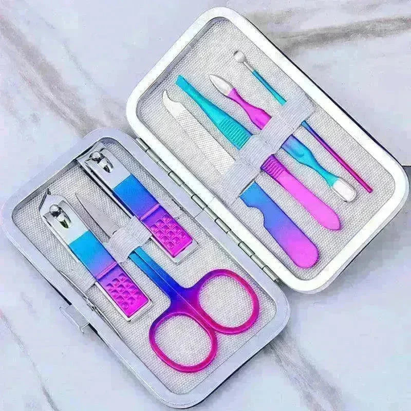Classic Stainless Steel Nail Clipper Tool Set - EX-STOCK CANADA