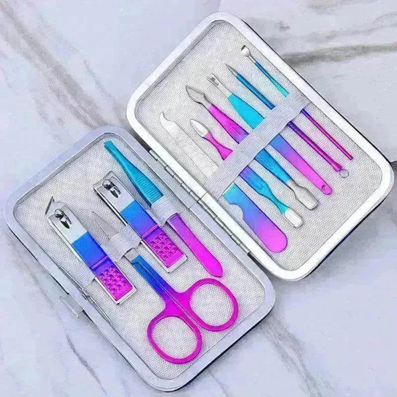 Classic Stainless Steel Nail Clipper Tool Set - EX-STOCK CANADA