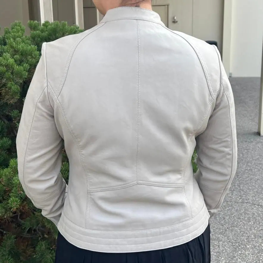 Classic Women's Lamb Leather Jacket EX-STOCK Canada 