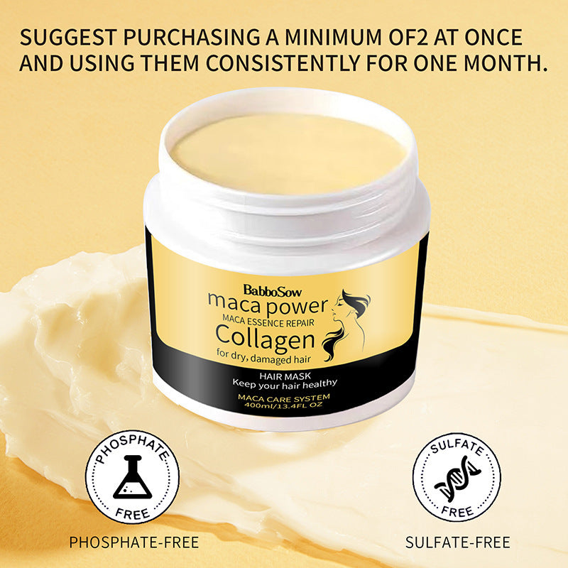 Collagen Hair Mask Nuts Oil Hair Conditioner EX-STOCK Canada 