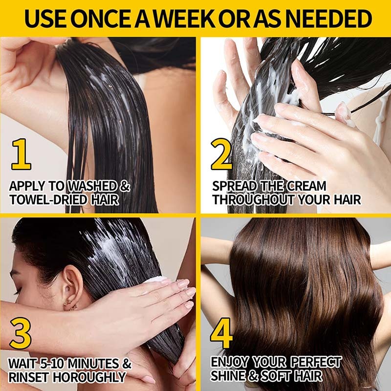 Collagen Hair Mask Nuts Oil Hair Conditioner EX-STOCK Canada 