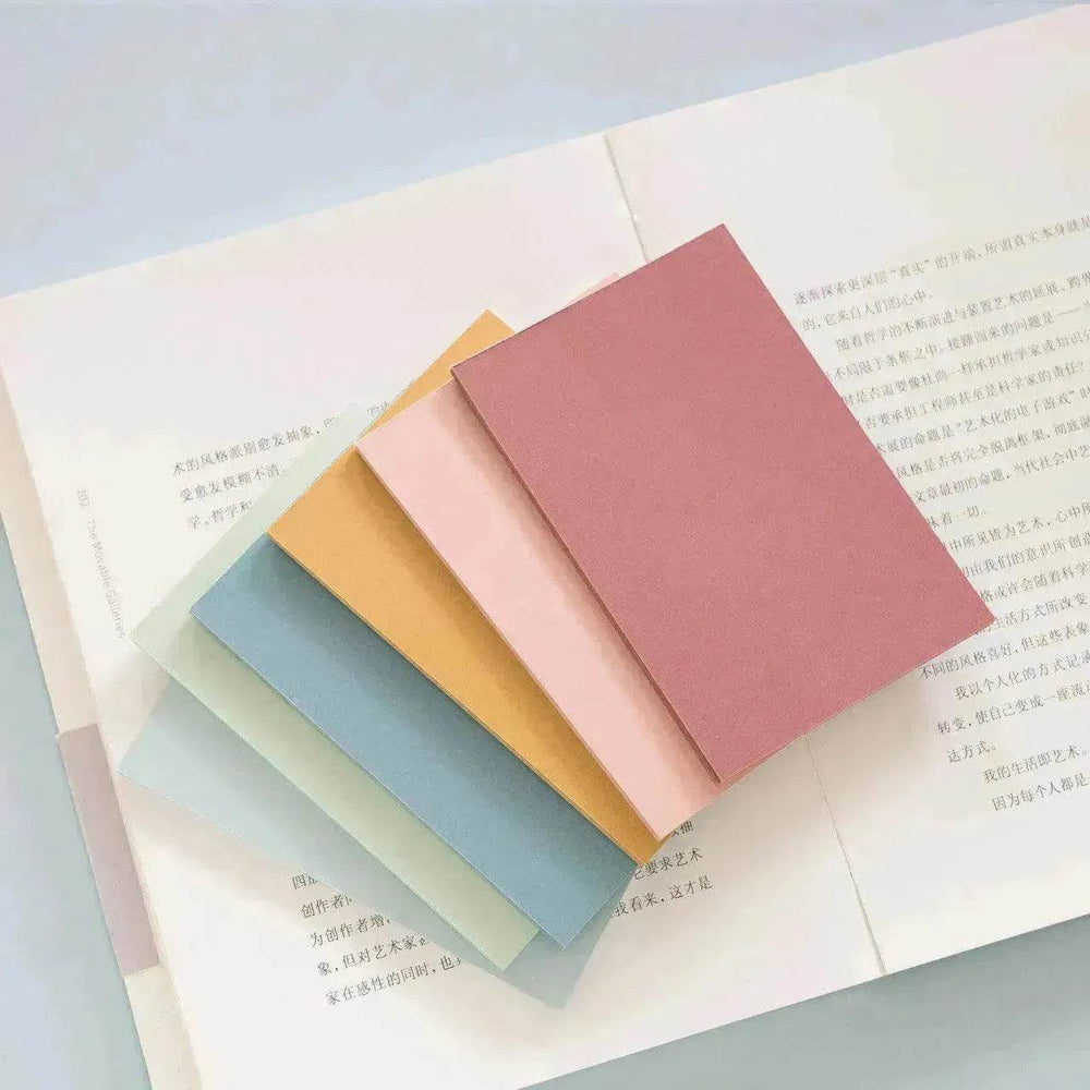 Notes Post-it Colorées Papier à Notes Créatif Autocollants Autoadhésifs Marqueur en Bande Rouge Net Grand - EX-STOCK Canada