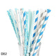 Color paper straws bronzing straws EX-STOCK Canada 