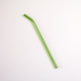 Colored High Borosilicate Environmentally Friendly Heat-resistant Curved Glass Straws EX-STOCK Canada 