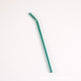Colored High Borosilicate Environmentally Friendly Heat-resistant Curved Glass Straws EX-STOCK Canada 
