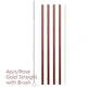 Colourful Reusable Stainless Steel Straws EX-STOCK Canada 