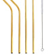 Colourful Reusable Stainless Steel Straws EX-STOCK Canada 