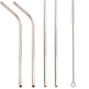 Colourful Reusable Stainless Steel Straws EX-STOCK Canada 