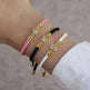 Copper Micro Inlaid Zircon 26 Letters Adjustable Carrying Strap - EX-STOCK CANADA