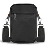 Onyx / Leather Vertical Cross-Body Bag EX-STOCK Canada 