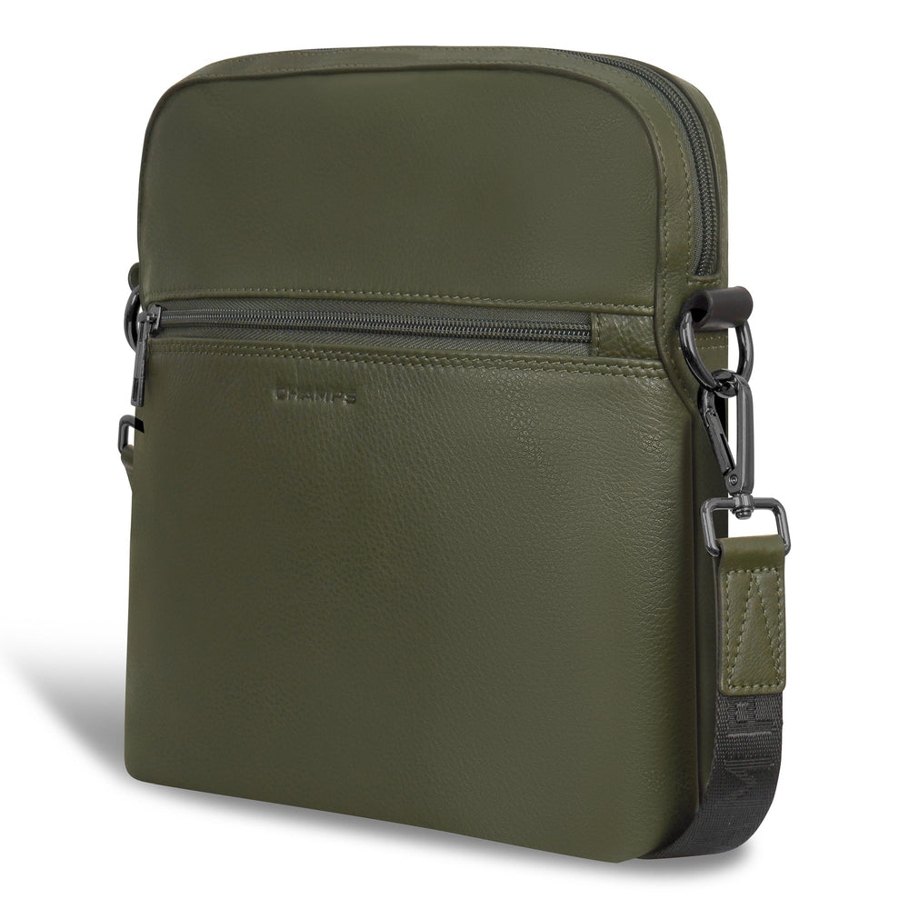 Onyx / Leather Cross-Body Bag EX-STOCK Canada 