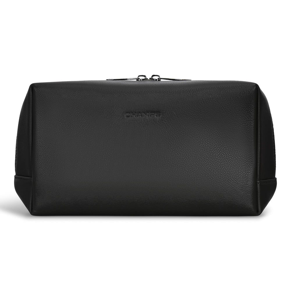 Onyx / Leather Toiletry Bag EX-STOCK Canada 