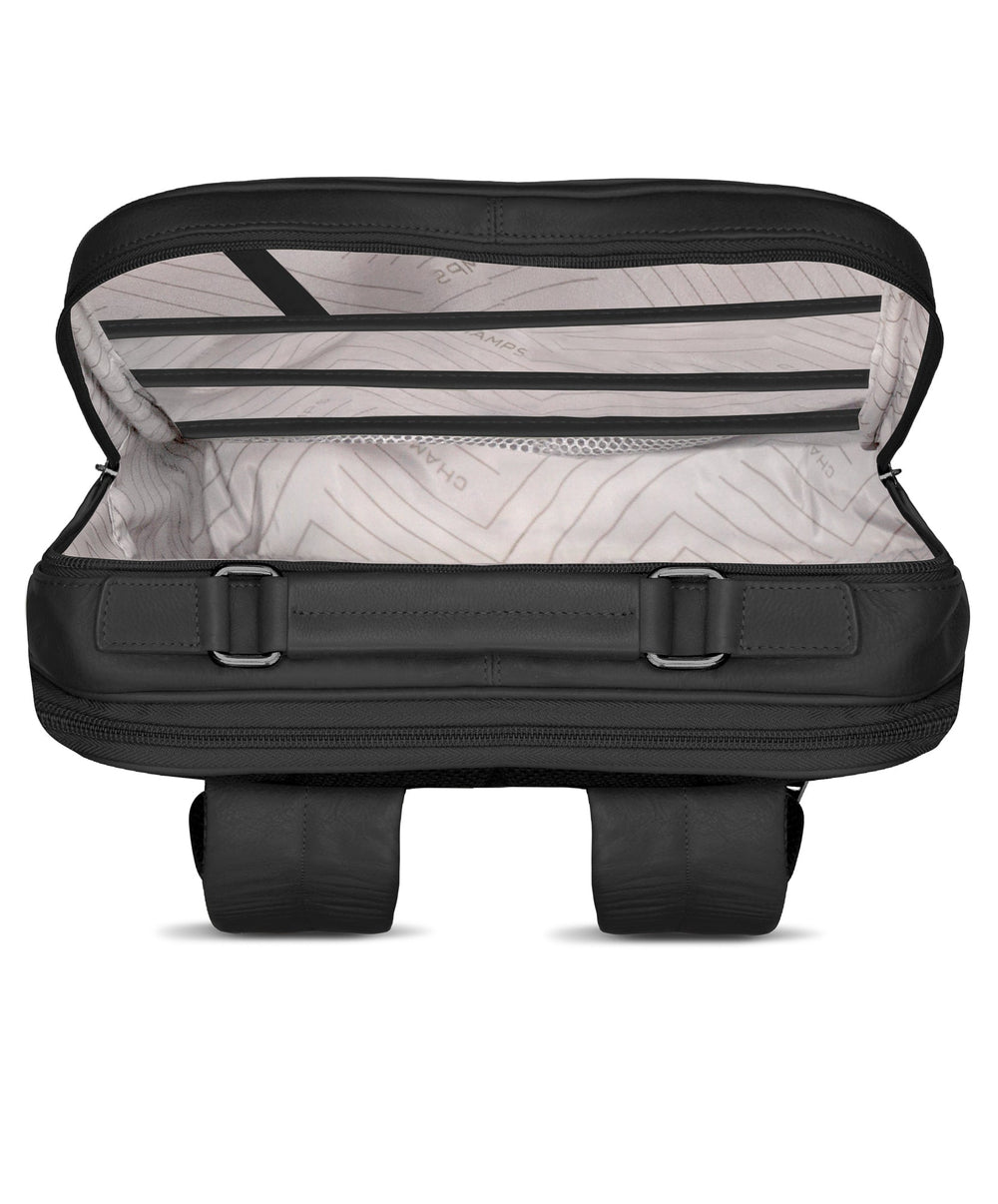 Onyx / Leather Compact Backpack EX-STOCK Canada 