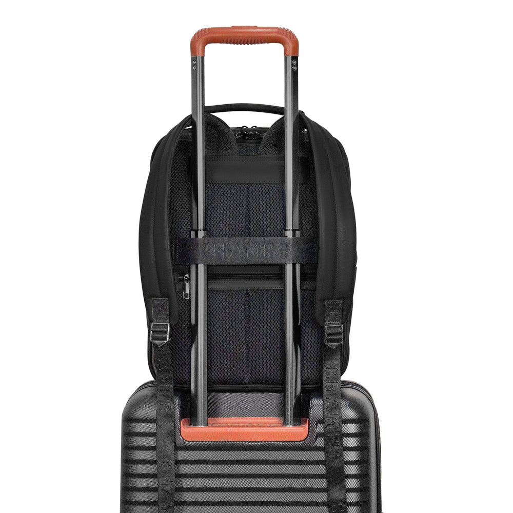 Onyx / Leather Compact Backpack EX-STOCK Canada 