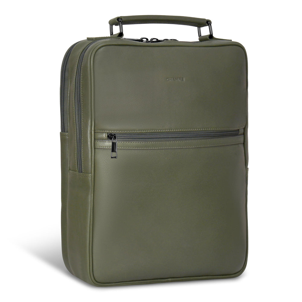 Onyx / Leather Compact Backpack EX-STOCK Canada 