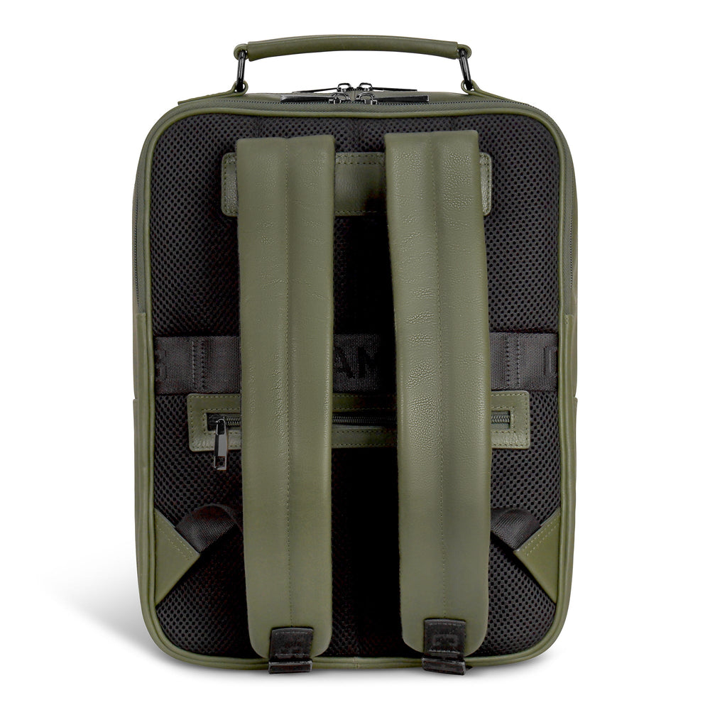 Onyx / Leather Compact Backpack EX-STOCK Canada 