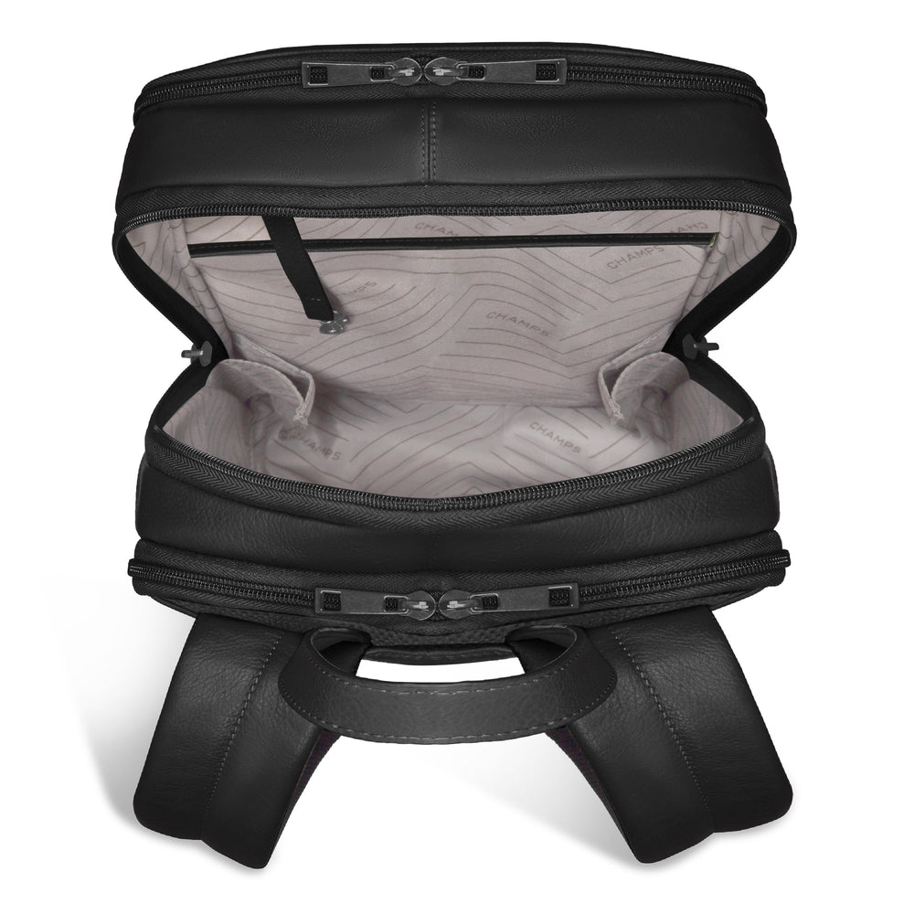 Onyx / Leather Classic Backpack EX-STOCK Canada 