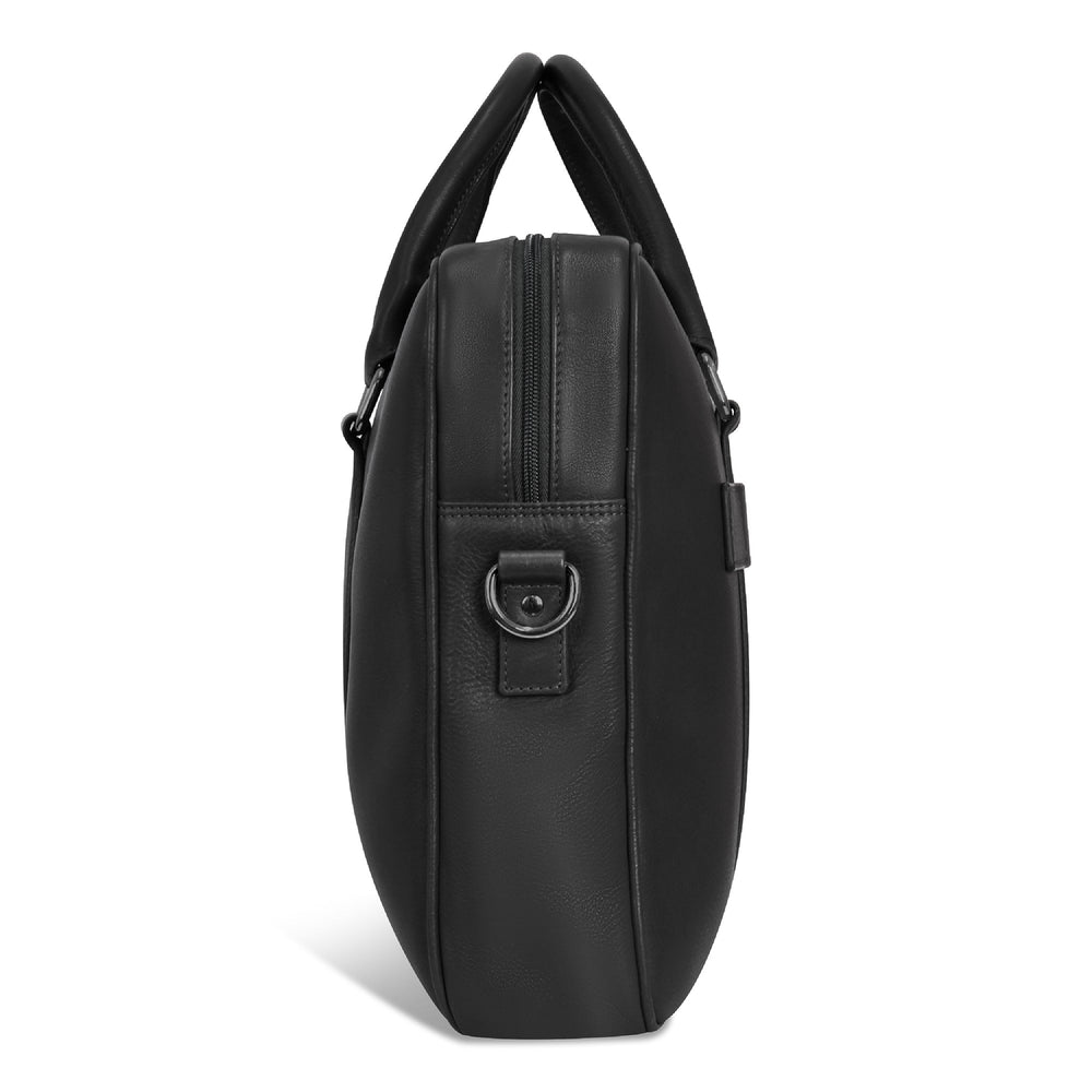 Onyx / Leather Slim Briefcase EX-STOCK Canada 