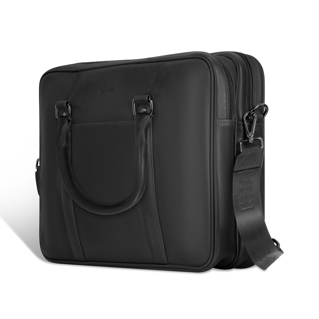 Onyx / Leather Briefcase EX-STOCK Canada 