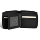 Onyx / Leather Zip Around Wallet EX-STOCK Canada 